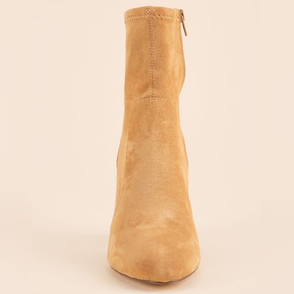 NIB Madden Girl Ranger Sock Bootie Cognac Size 7 - Picture 5 of 5